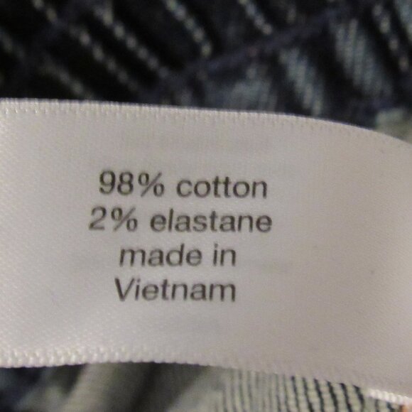 NWT Lane Bryant Boyfriend Capri Jeans Women Size 22 Mid Rise Denim Elastic Waist - Picture 10 of 11